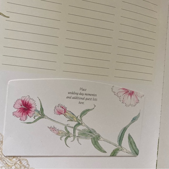 NWOT “Our Wedding Album” Keepsake (hardcover) Book w/3D pop up
Illustrations - Picture 8 of 16